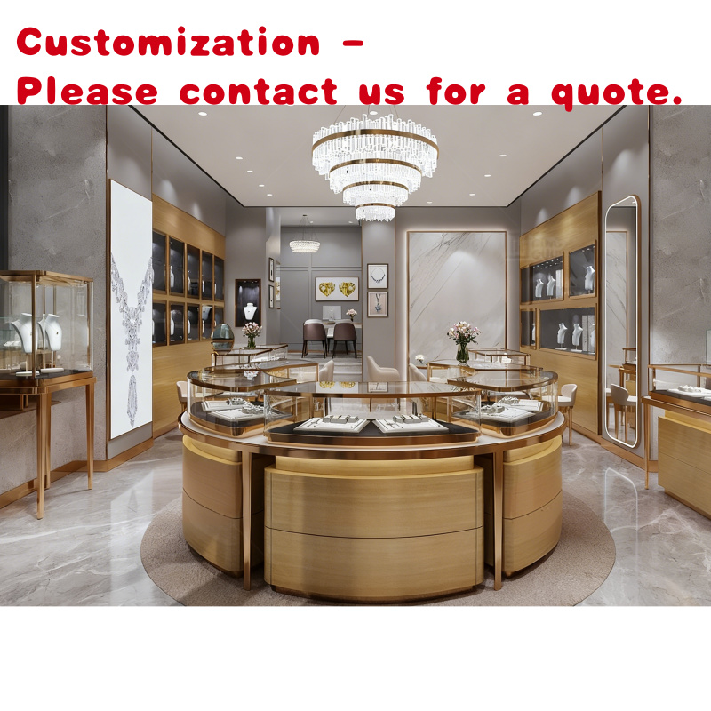 Interior Design Lighting Layout - op maat. Moderne Dubai juwelierszaak Interieurontwerp