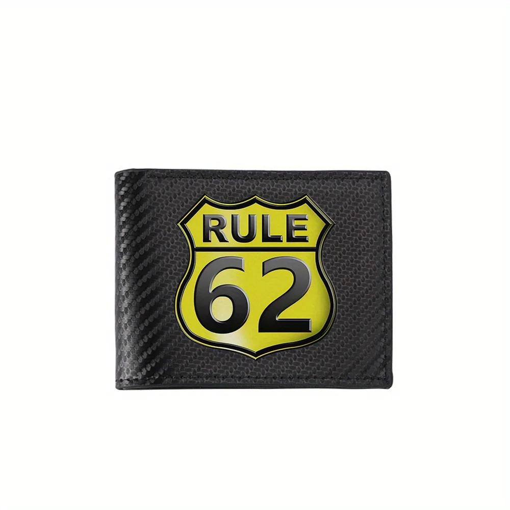 Interior Design Rules - Regel 62-wegteken snelweg zwarte letters Herenportemonnees