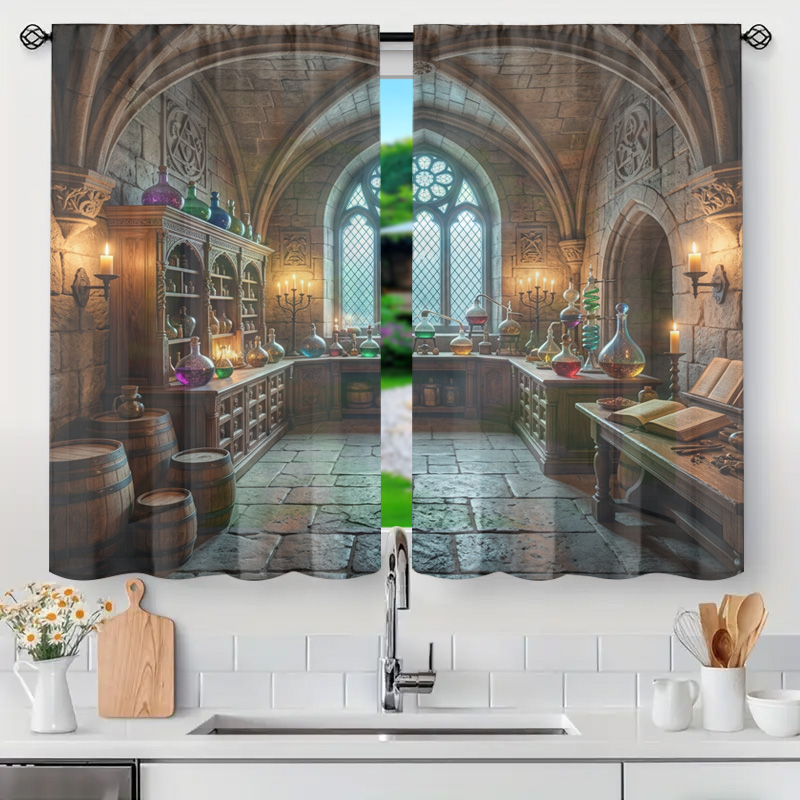 Interior Design Youtube - Gotische kathedraal gordijnen fantasie middeleeuwse stenen