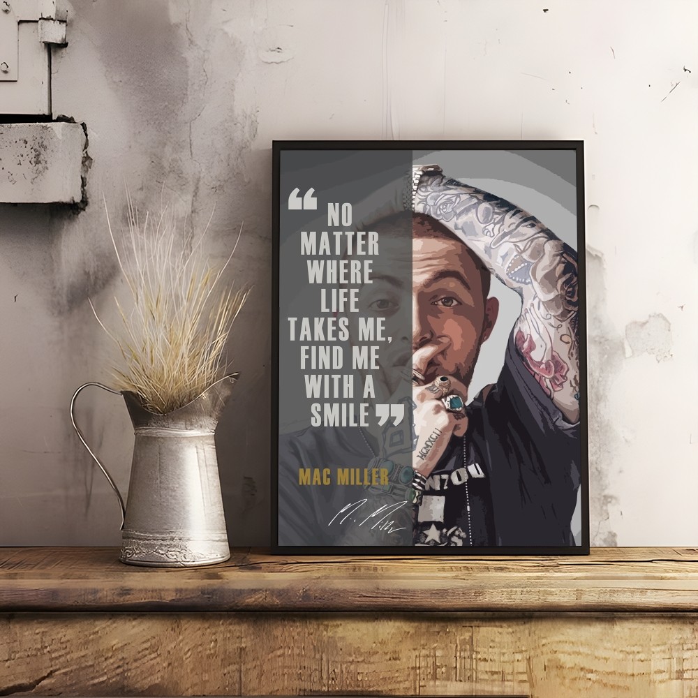 Rapper M-Mac Miller Poster Roo - Interior Design Poster recensie en prijs