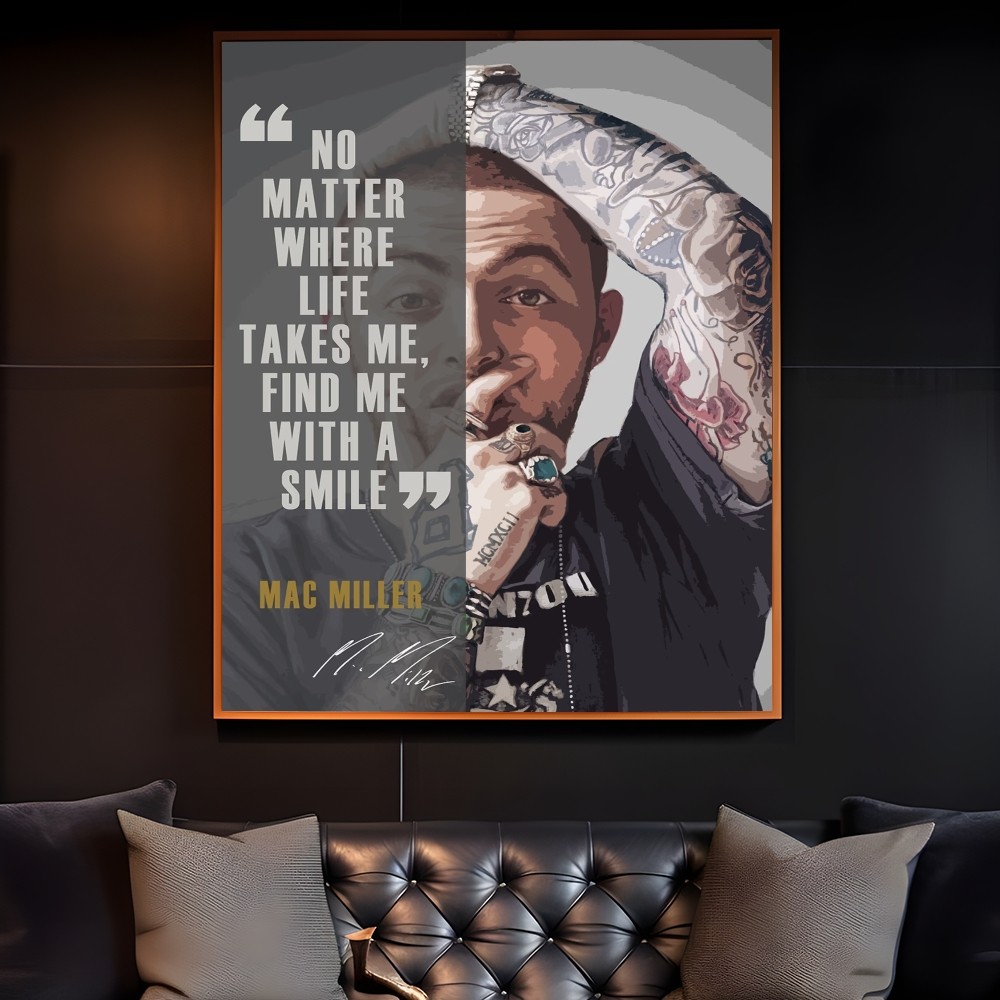 Rapper M-Mac Miller Poster Roo - Interior Design Poster recensie en prijs