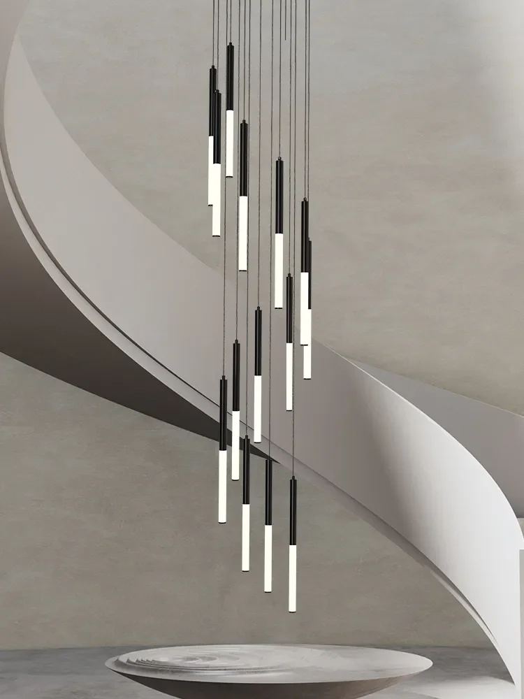 Moderne LED creatieve zwarte r - Interior Design Youtube recensie en prijs