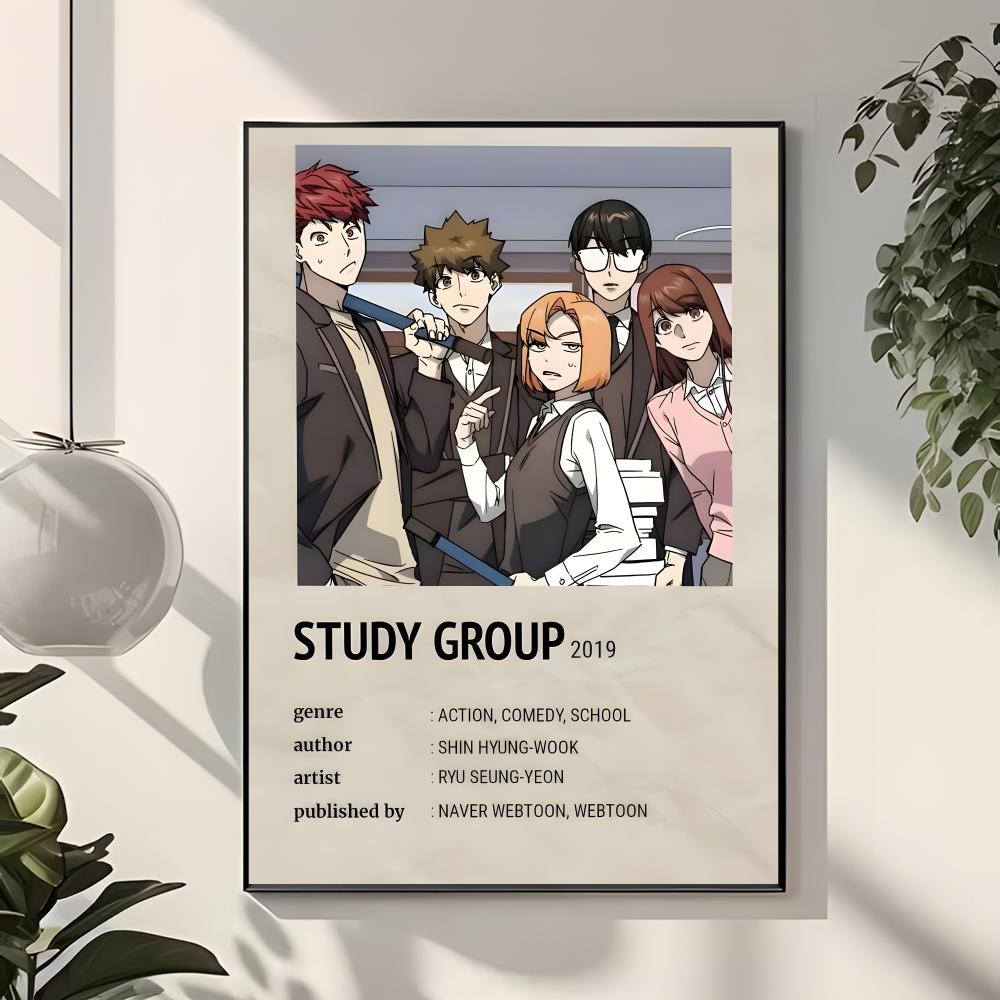 manhwa school action S-Study G - Interior Design Poster recensie en prijs