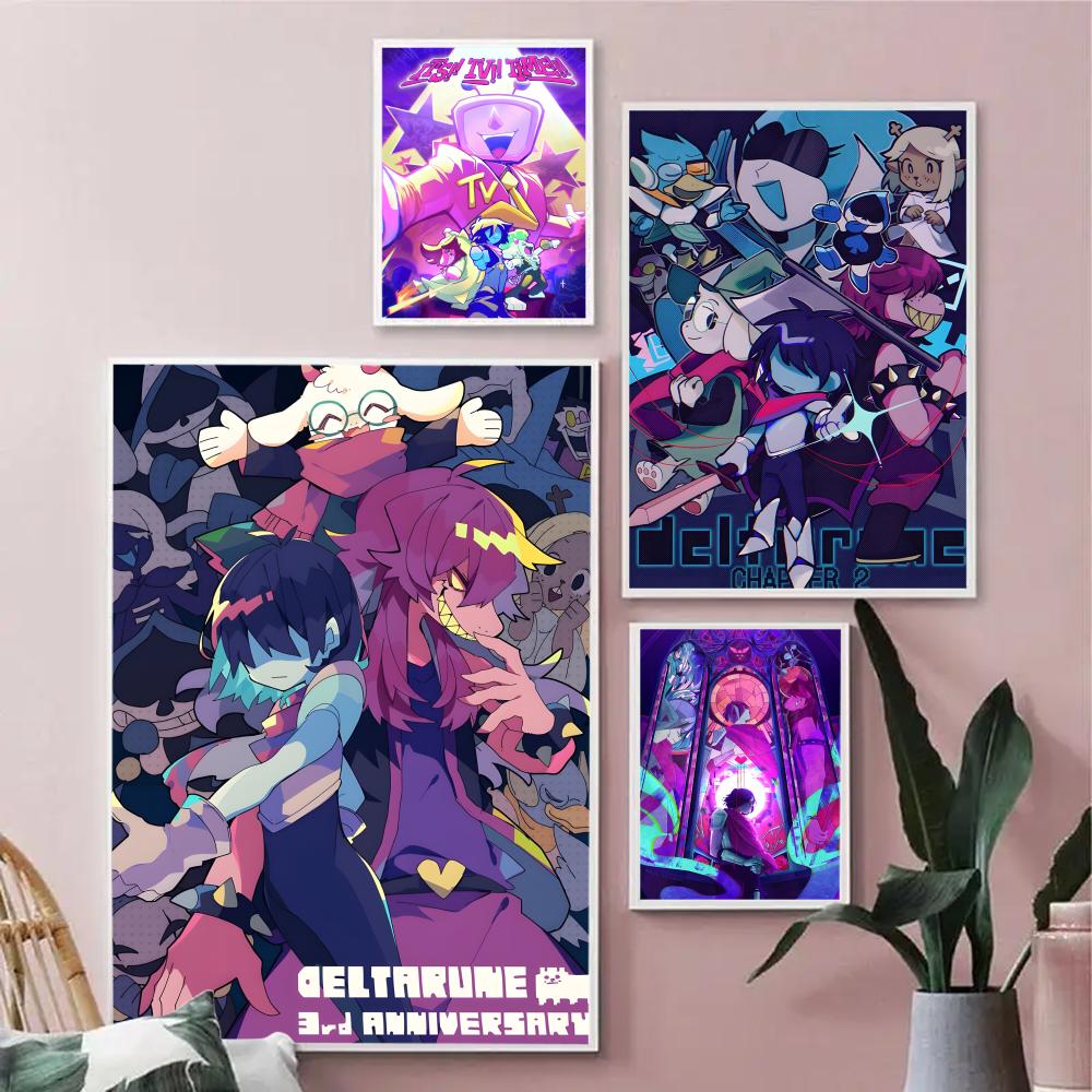 Videogame D-Deltarune schilder - Interior Design Poster recensie en prijs