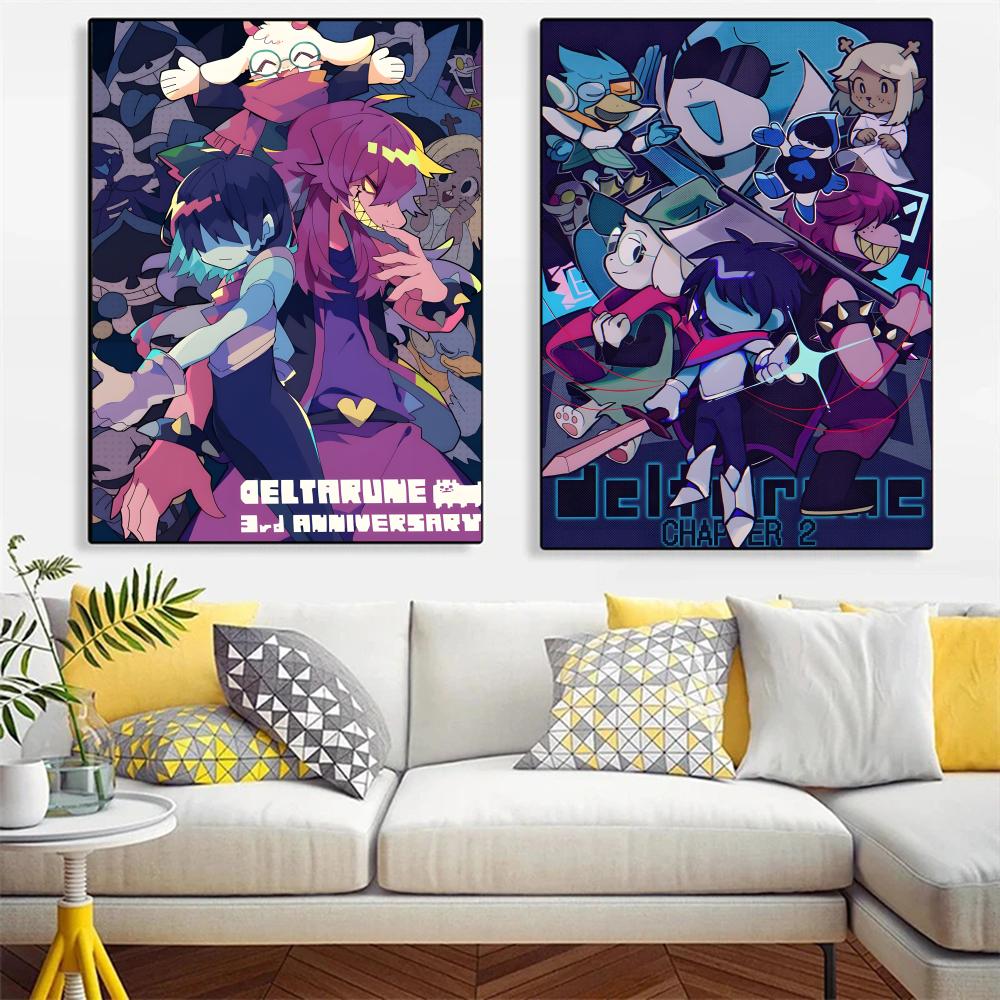 Videogame D-Deltarune schilder - Interior Design Poster recensie en prijs
