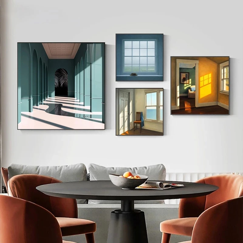 Nordic Venster Buiten Landscha - Interior Design Poster recensie en prijs