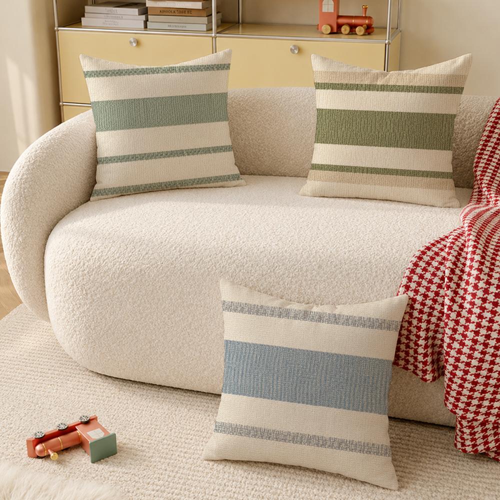 Kussenhoes met natuurlijke str - Textured Throw Natural recensie en prijs