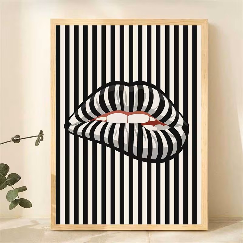 Eenvoudige en abstracte gestre - Interior Design Poster recensie en prijs