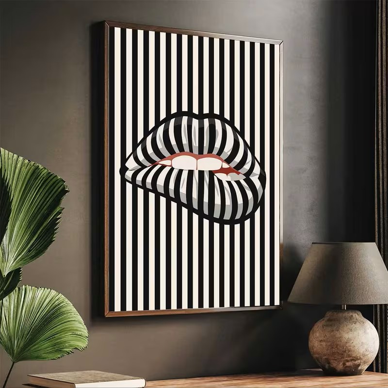 Eenvoudige en abstracte gestre - Interior Design Poster recensie en prijs