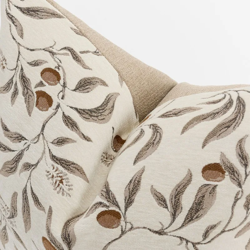 Crèmebeige Chenille Botanische - Textured Throw Natural recensie en prijs