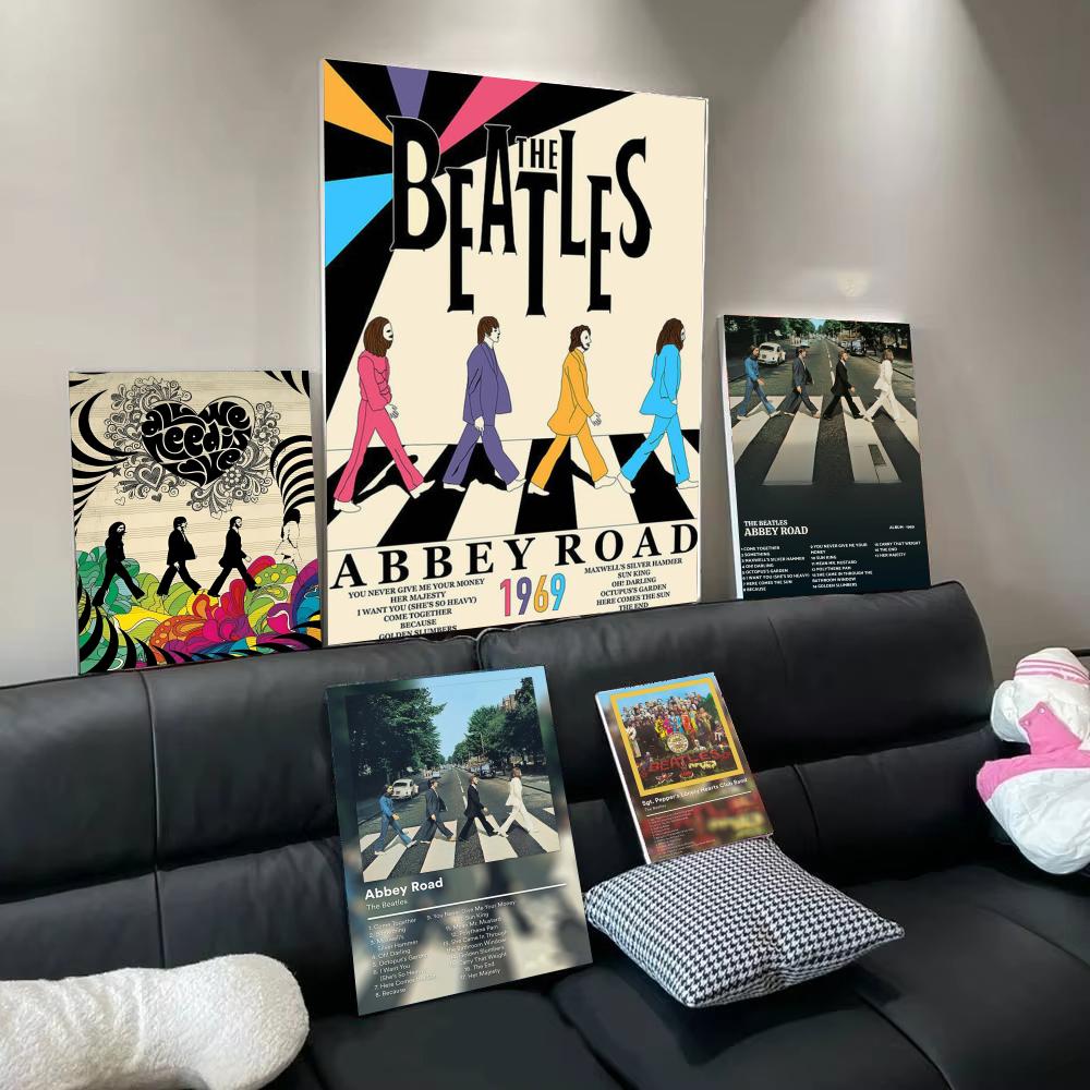 Popband T-The Beatles Poster M - Interior Design Poster recensie en prijs