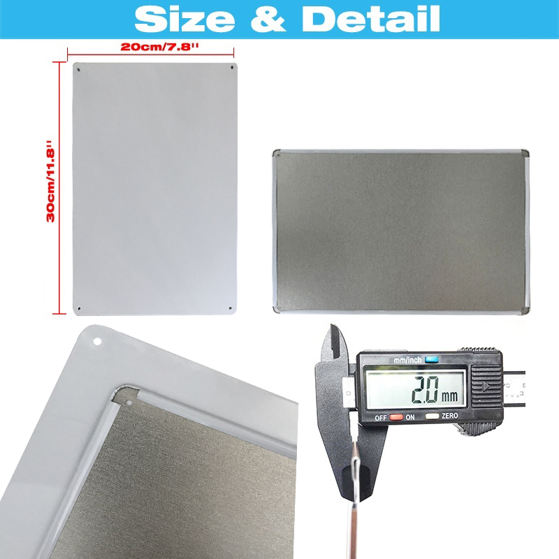 Retro Tin Bord Vintage Metalen - Interior Design Poster recensie en prijs
